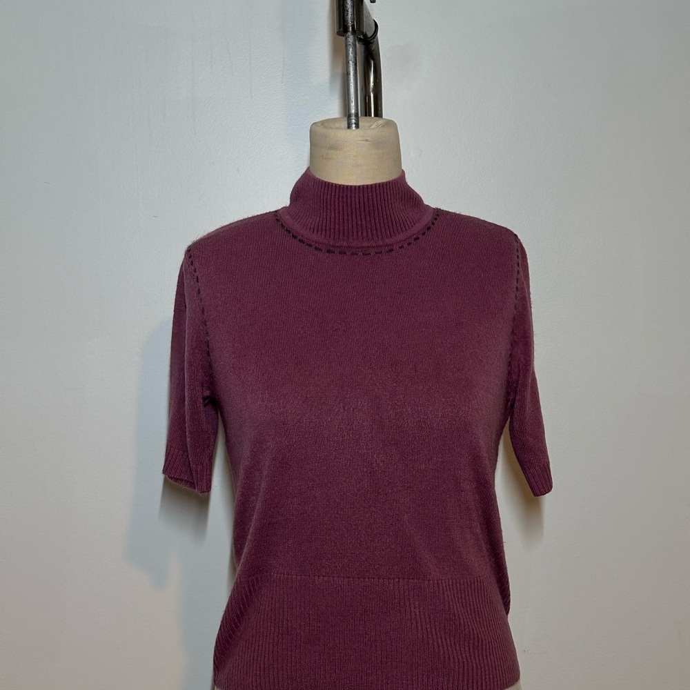 Kasper Mauve Petite Sweater